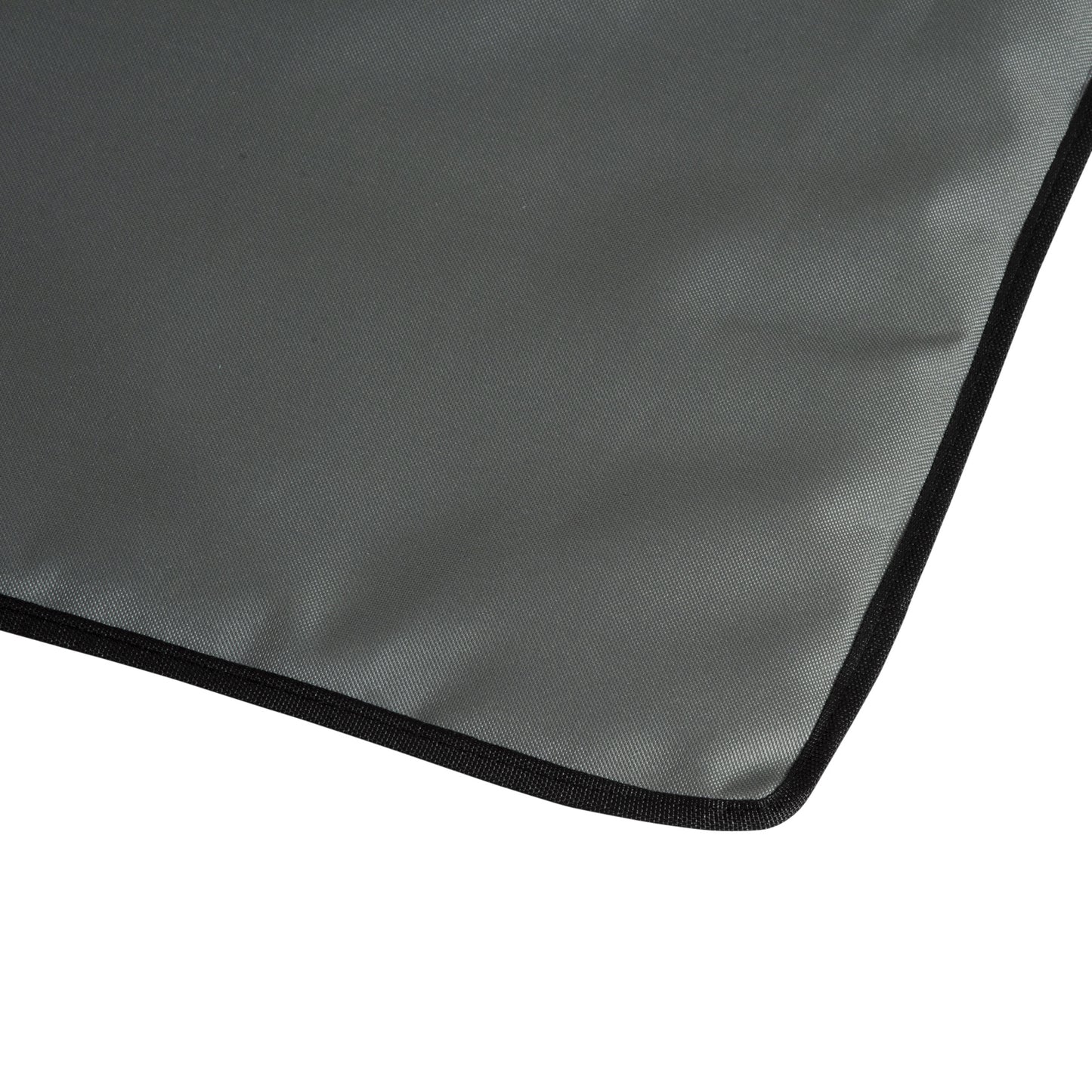 Set of 2 Sun Lounger Beach Mat Folding Lounge Chair Mat with Adjustable Back Steel Frame Head Pillow Carry Bag Grey