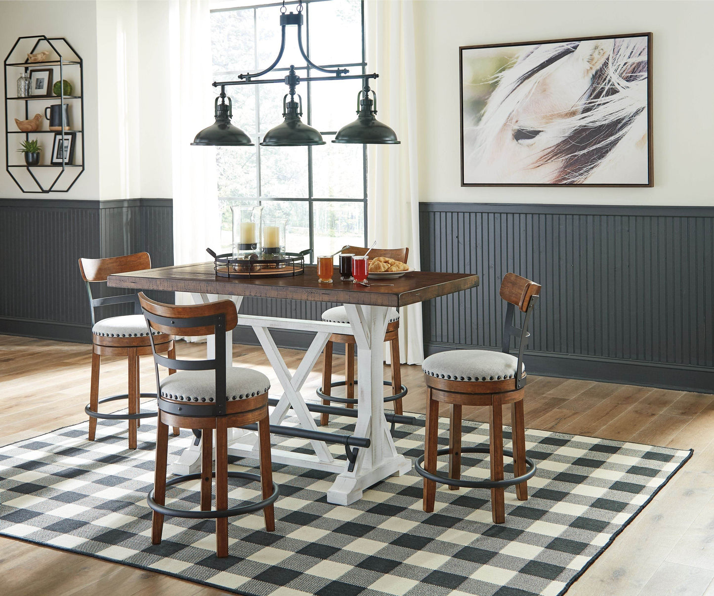 Valebeck - Counter Height Table Set - Forward Furniture