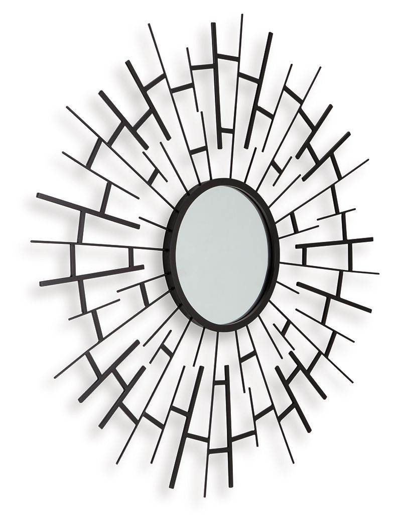 Garrenworth - Black - Accent Mirror - Forward Furniture