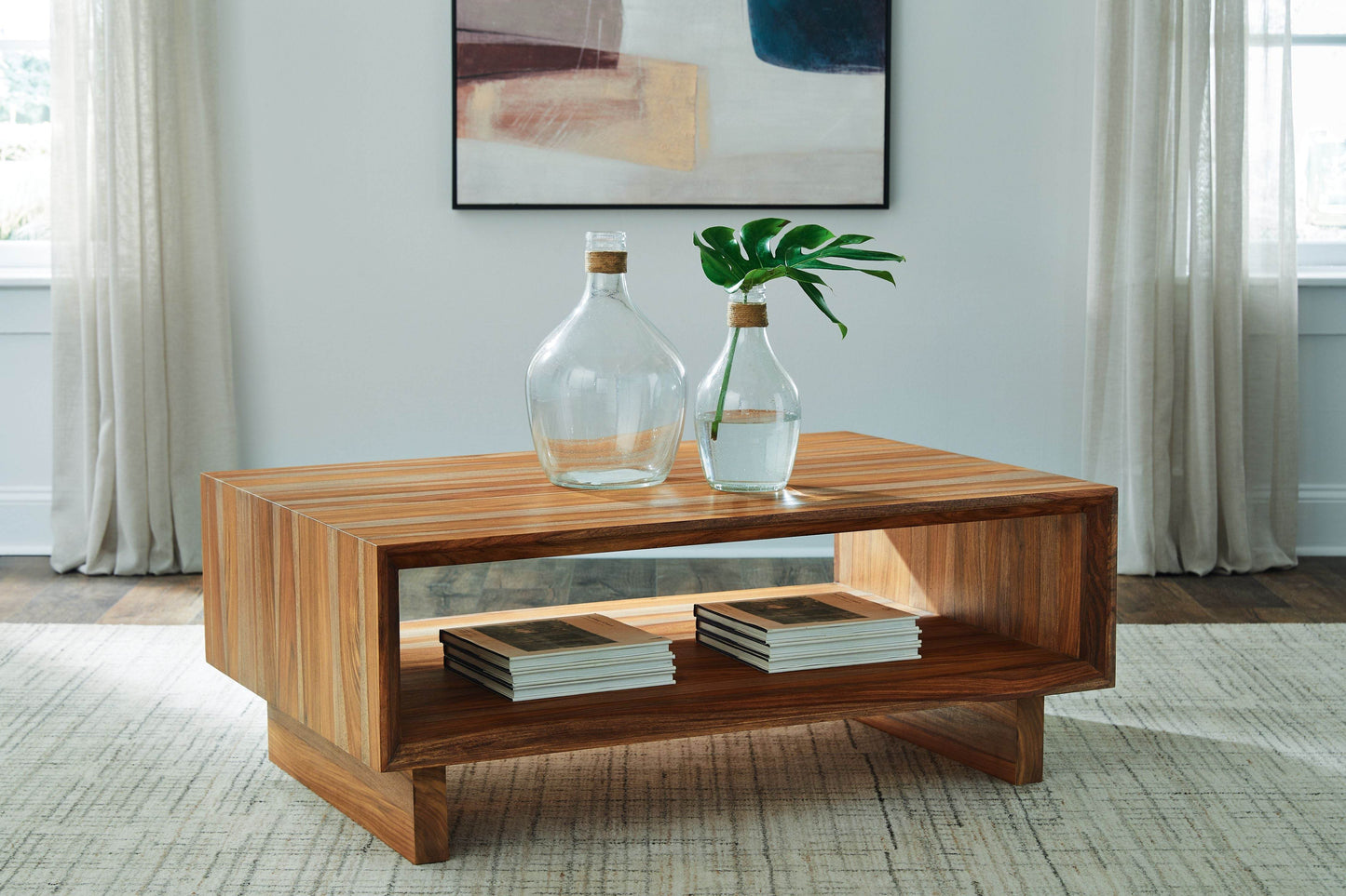 Dressonni - Brown - Rectangular Cocktail Table - Forward Furniture