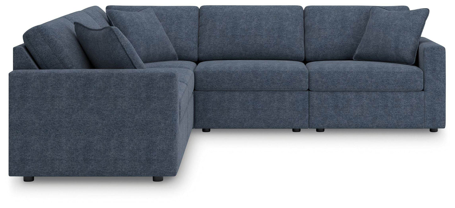 Modmax - Ink - 5-Piece Sectional - Fabric - Forward Furniture