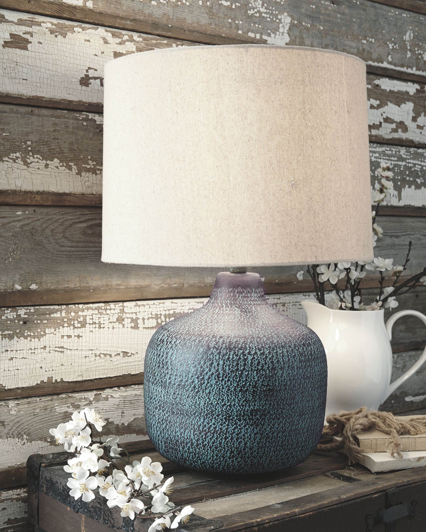 Malthace - Patina - Metal Table Lamp - Forward Furniture