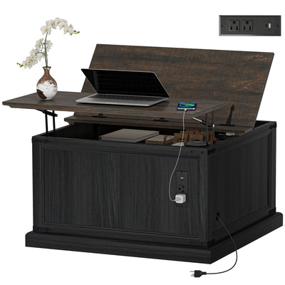 Black Wood Grain
