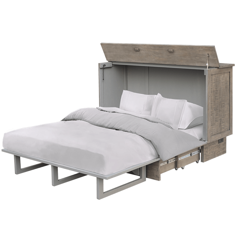 Medison cabinet bed in Grey, photo 4