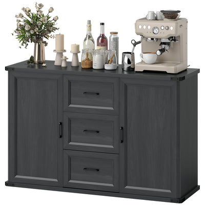 Black Wood Grain