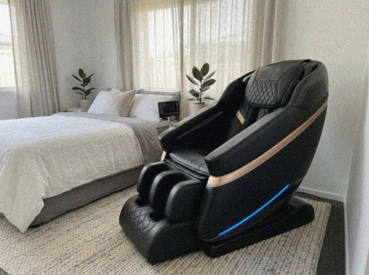 Customer photo of the Bliss Pro massage chair at home