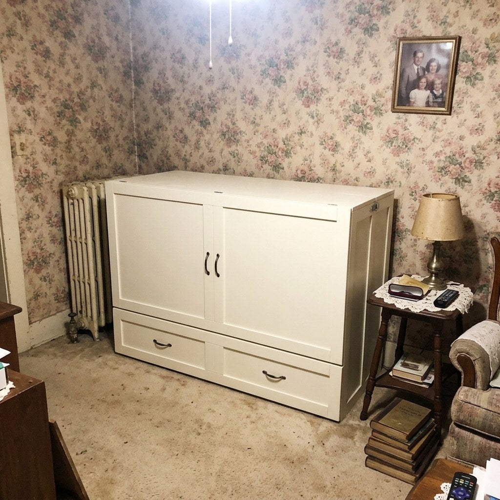 Customer photo of the Olivia cabinet bed