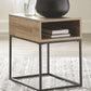 Gerdanet - Natural - Rectangular End Table