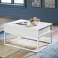 Deznee - White - Lift Top Cocktail Table