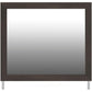 Shaehartin - Bedroom Mirror - Dark Brown