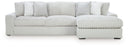 2 Pc. Right Arm Facing Corner Chaise Sectional