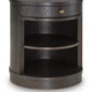 Leighmour - Accent Table - Dark Brown
