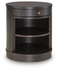 Leighmour - Accent Table - Dark Brown