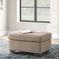 Triston-Peaks - Ottoman - Suede