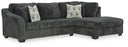 2 Pc. Right Arm Facing Corner Chaise Sectional