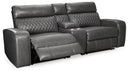 3 Pc. Power Reclining Sectional With Storage Console