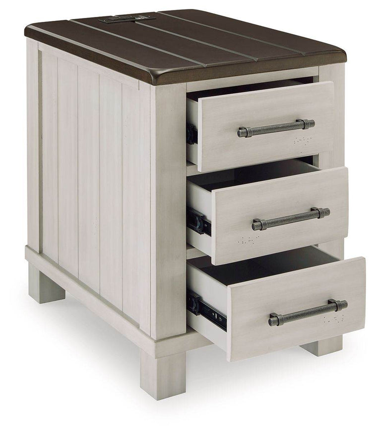 Darborn - Gray / Brown - Chair Side End Table - Forward Furniture