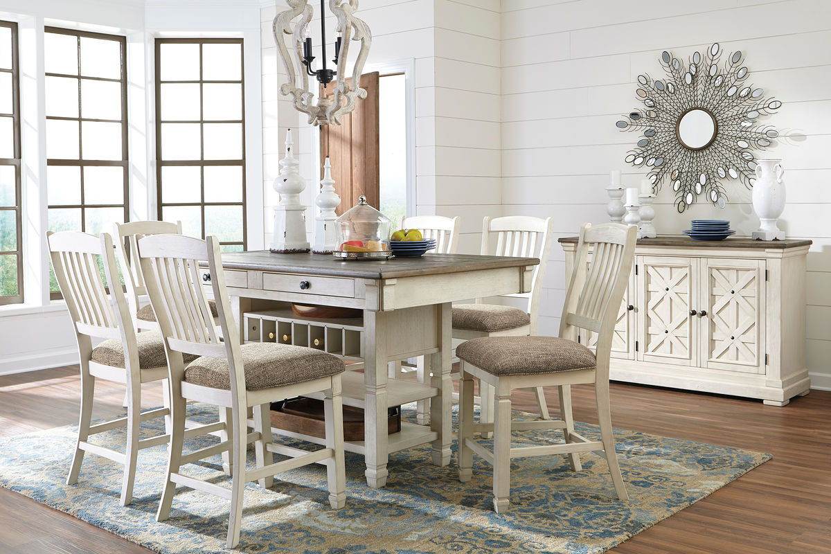 Bolanburg - Rectangular Counter Table Set - Forward Furniture