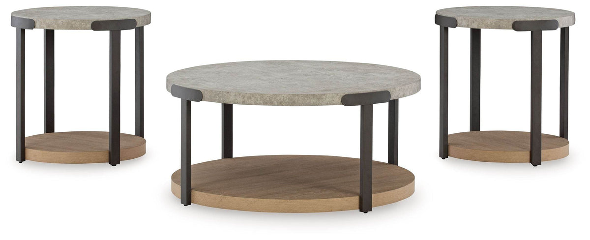 Darthurst - Light Brown - Occasional Table Set (Set of 3) - Forward Furniture