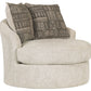 Soletren - Swivel Accent Chair - Stone