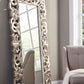 Lucia - Antique Silver Finish - Floor Mirror