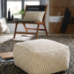 Adamont - Tan / Ivory - Pouf