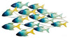 Dullcott - Indoor/Outdoor Wall Decor - Blue / Teal / Yellow