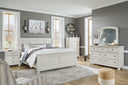 6 Pc. Bed, Dresser, Mirror, Chest
