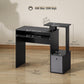 Computer Desk with Sliding Keyboard Tray Storage Drawer Shelf Home Office Workstation Black