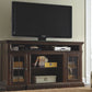 Roddinton - Dark Brown - XL TV Stand W/Fireplace Option