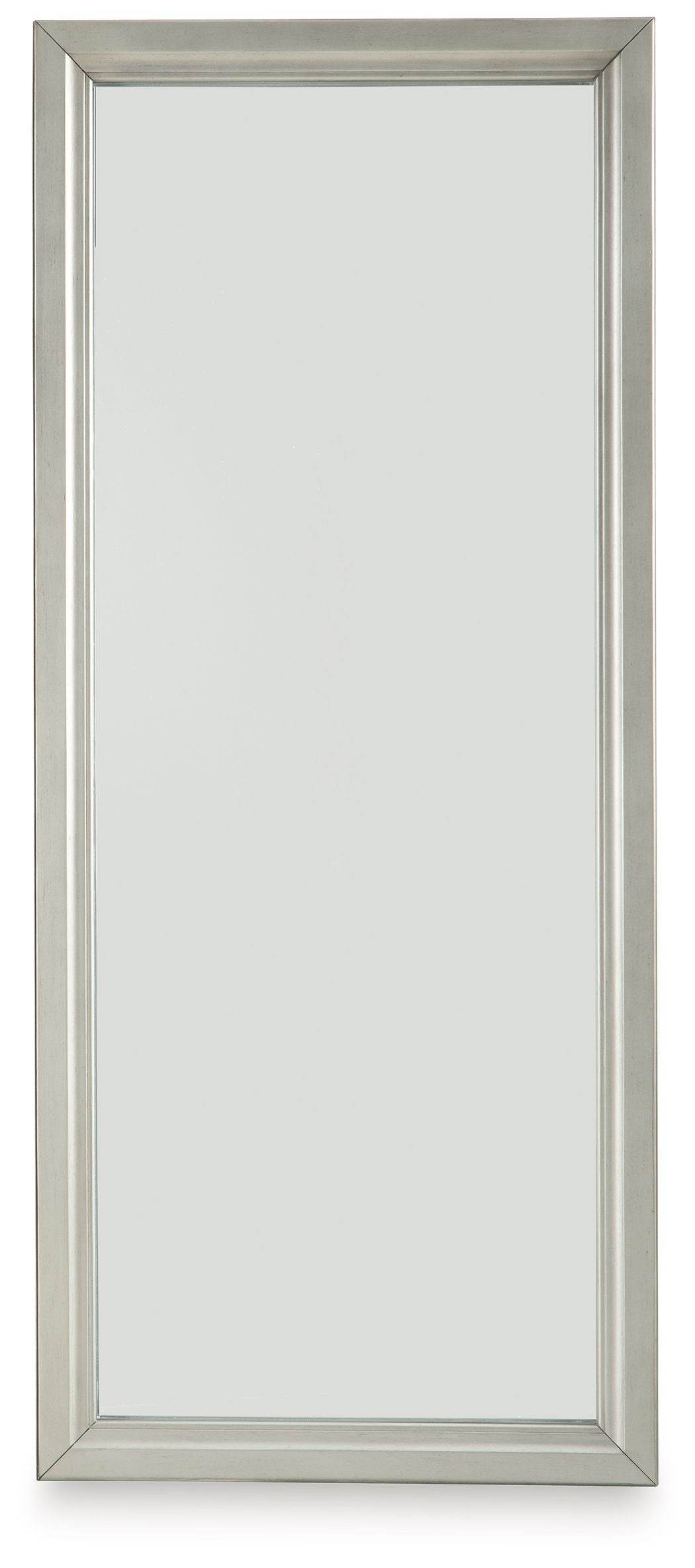 Evesen - Champagne - Floor Standing Mirror With Storage - Forward Furniture