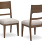 Cabalynn - Oatmeal / Light Brown - Dining Uph Side Chair (Set of 2)
