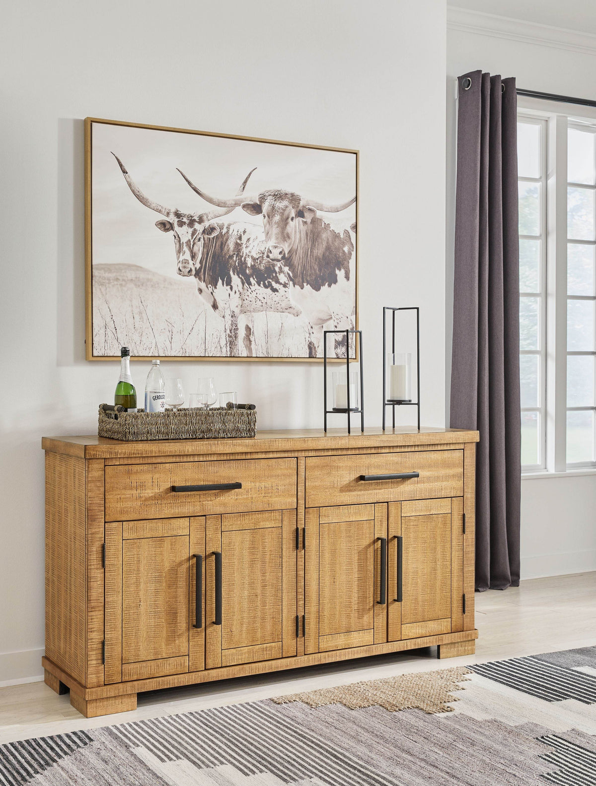 Havonplane - Brown - Dining Room Server - Forward Furniture