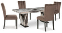 5 Pc. Table, 4 Chairs