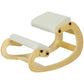 Adjustable Rocking Wood Kneeling Chair - Cream White
