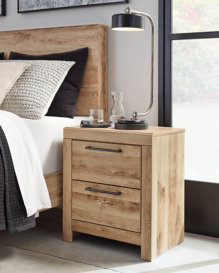 Hyanna - Tan Brown - Two Drawer Night Stand - Forward Furniture
