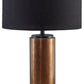 Hildry - Antique Brass Finish - Metal Table Lamp