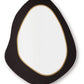 Kierlock - Black / Gold Finish - Accent Mirror - Forward Furniture