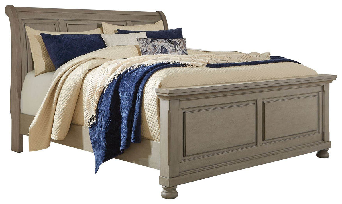 Lettner - Sleigh Bed - Forward Furniture
