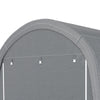 10' x 10' Outdoor Storage Tent, Heavy Duty and Waterproof Portable Shed for Bike, Motorcycle & Garden Tools, Light Grey