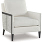 Ardenworth - Black / Ivory - Accent Chair