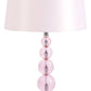 Letty - Pink - Crystal Table Lamp