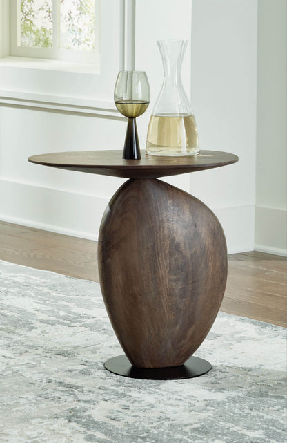 Cormmet - Brown / Black - Accent Table - Forward Furniture