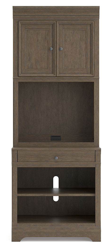 Janismore - Weathered Gray - Bookcase - Forward Furniture