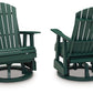 Shell Beach - Swivel Glider Chair - Green