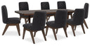 9 Pc. Table, 8 Chairs