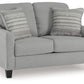 Adlai - Shadow - Loveseat