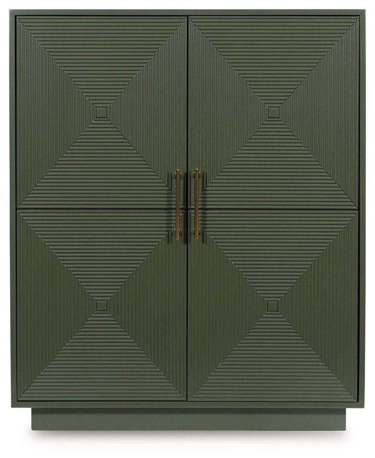 Geirwood - Dark Green - Accent Cabinet - Forward Furniture
