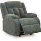 Observation - Power Rocker Recliner - Steel