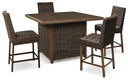 5 Pc. Table, 4 Barstools